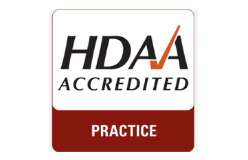 HDAA logo at Clearly Dental Camden