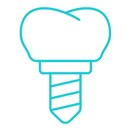 Clearly Dental Camden dental implant tooth icon